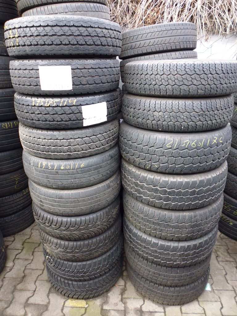 Used tires, used truck tires, new tires, second hand tires