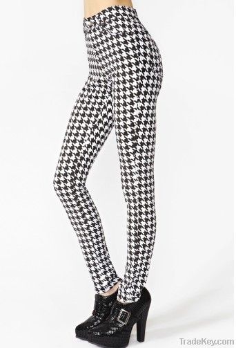 Houndstooth Skinny Pant