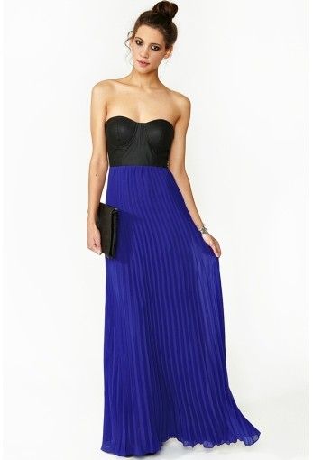 Bustier Maxi Dress