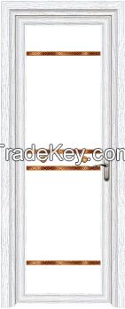 interior bathroom aluminum glass swing door foshan