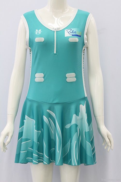 sublimation jersey netball dress