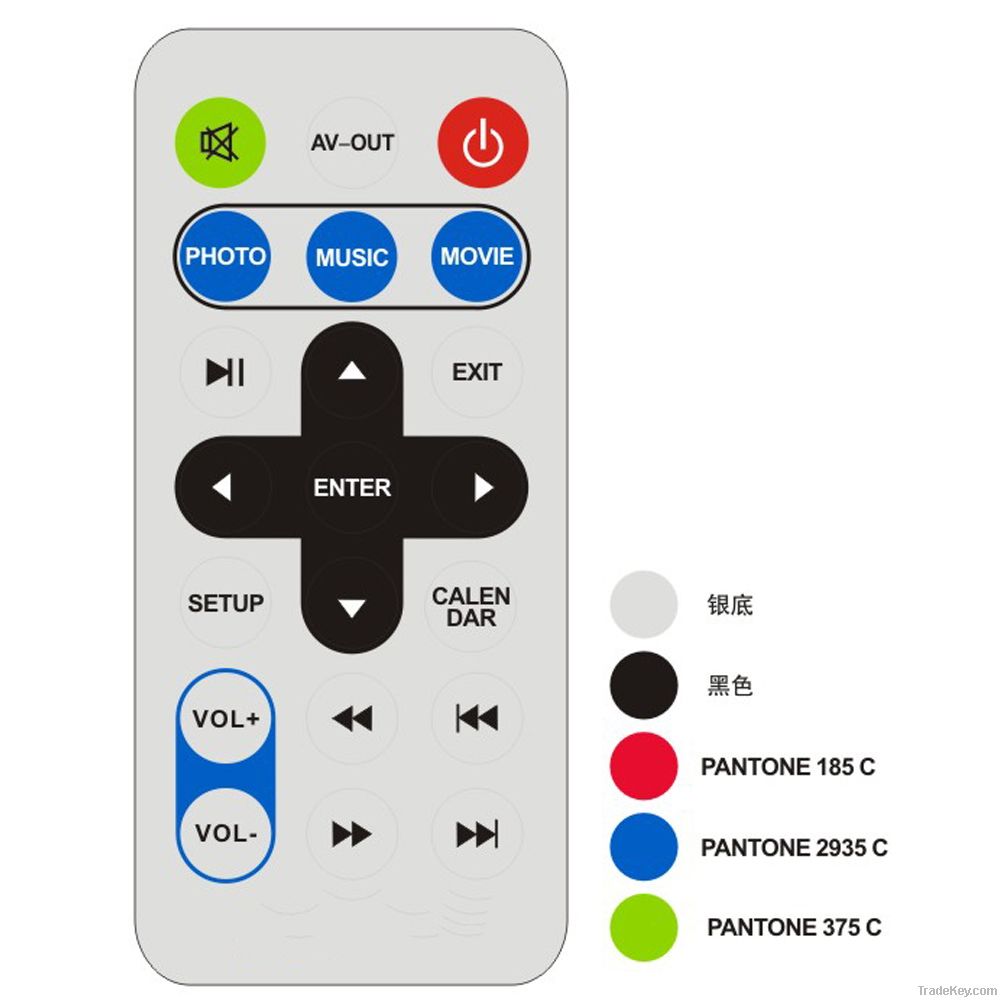 digital photo frame remote control