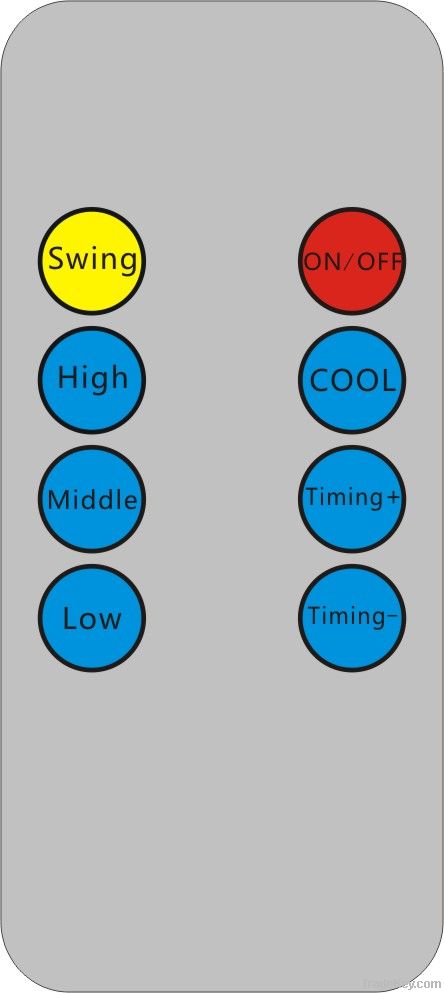 bladeless fan remote control