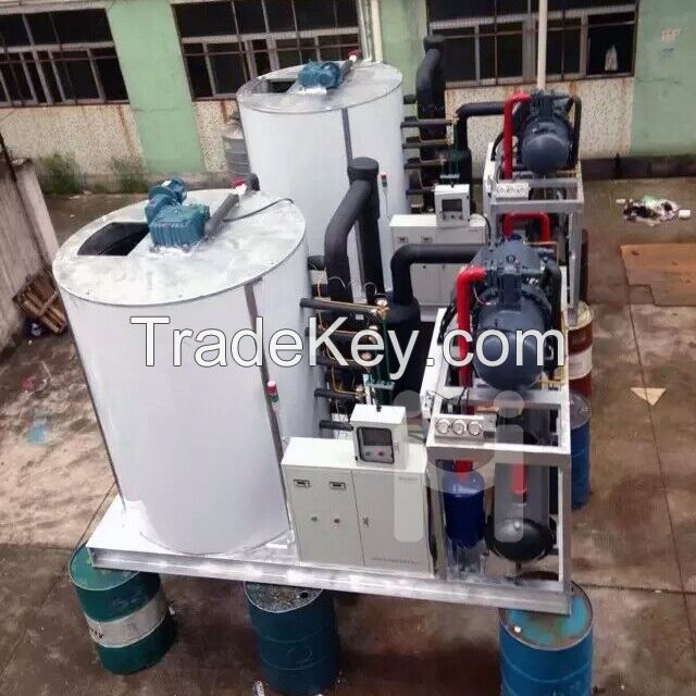 Flake ice machine carbon steel factory price