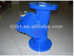 Ductile iron y type strainer