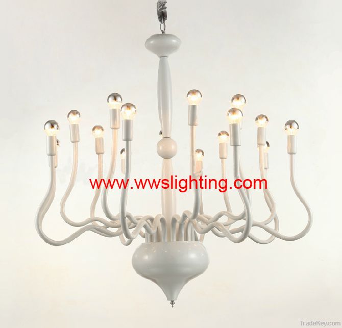 Wrought Iron crystal chandelier light-Modern chandelier-dinning light