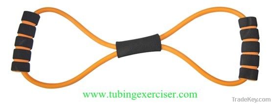 8 shape latex chest expander pull exerciser