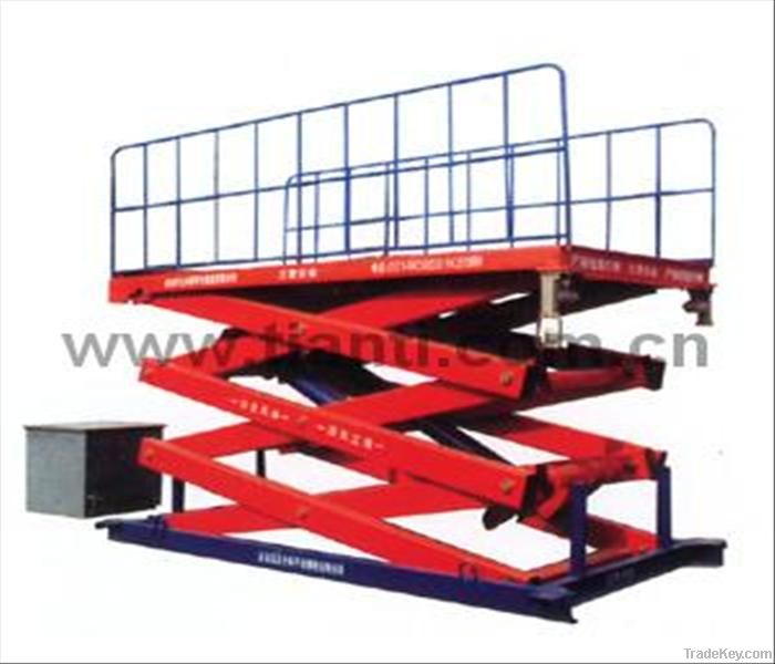 fixed lifting platform