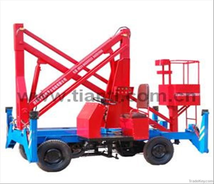 folding arm lifting platform