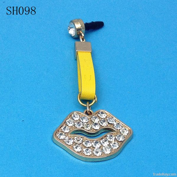 Bling Diamond Cell Phone Ear Plug