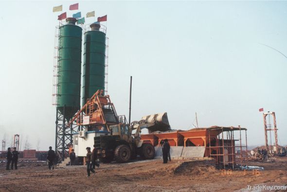 skipe type concrete plant