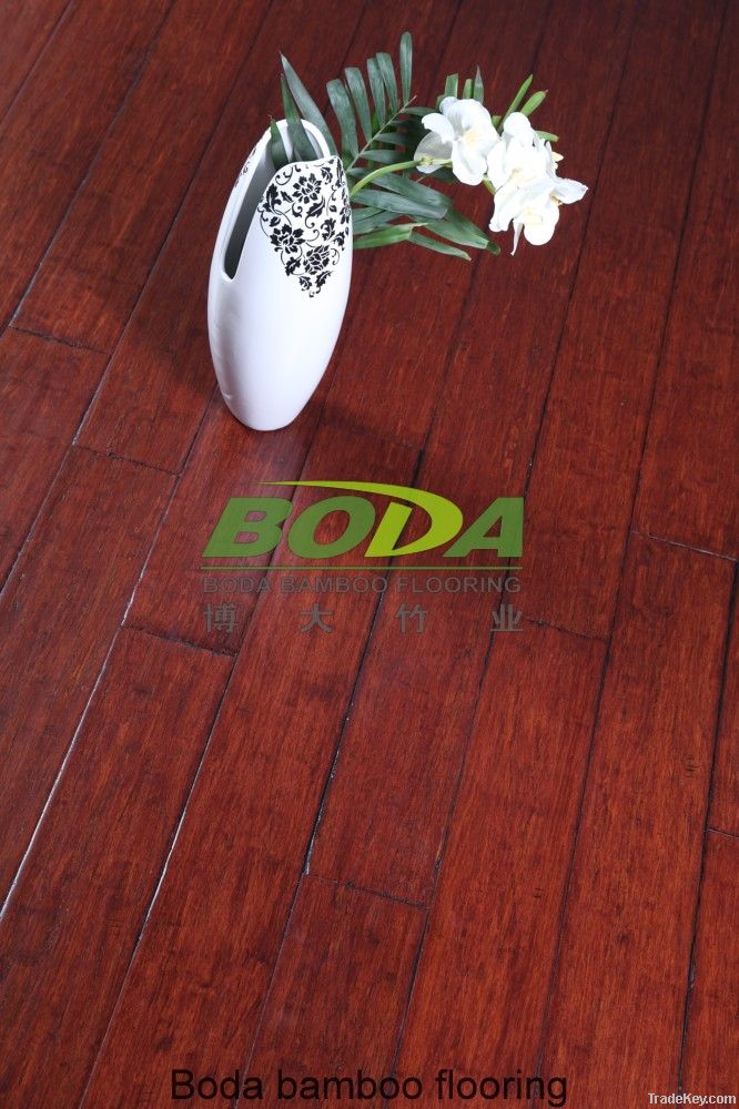 hand-scraped strand woven bamboo flooring