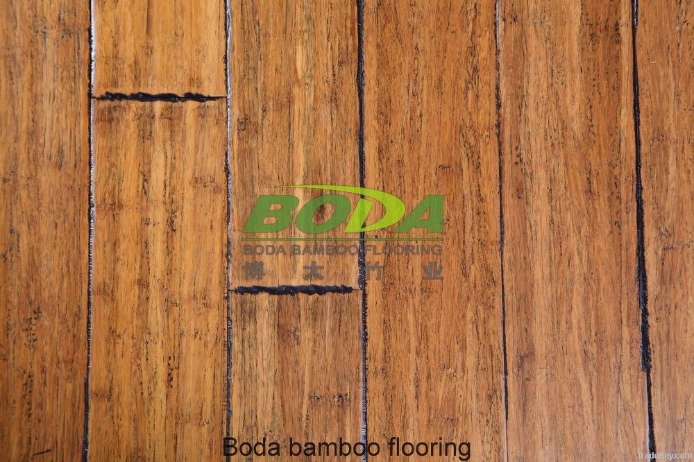 hand-scraped strand woven bamboo flooring