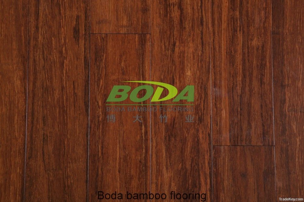 stained strand woven bamboo flooring