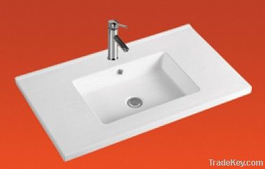 Thickness Edge Bathroom Furniture Cabinet Basin