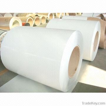 Excellent quality white prepainted PPGI steel coil for writing board