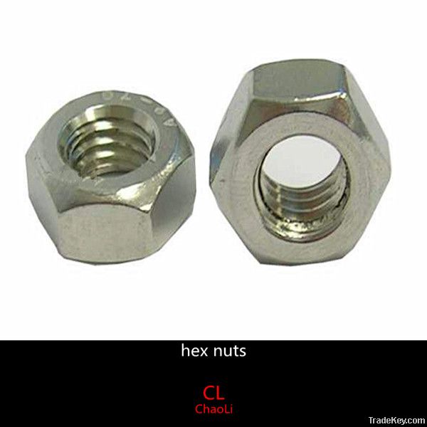 Zinc Plated DIN934 Hex Nuts