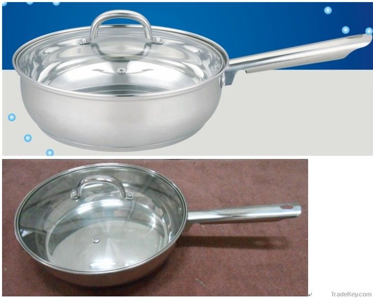 stainless steel frypan