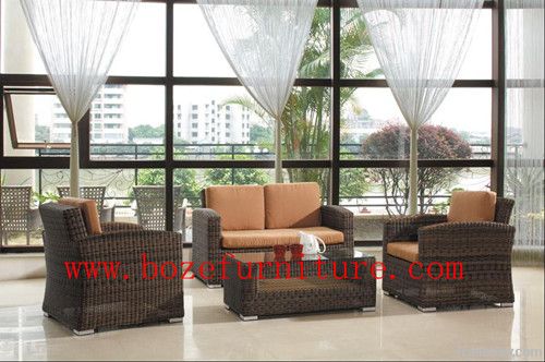 2013  Outdoor Rattan Sofa set BZ-R005