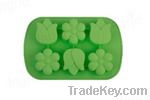 Flower Shape Silicone Ice Tray/cake mold