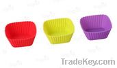 Square Shape Silicone Cake Molds