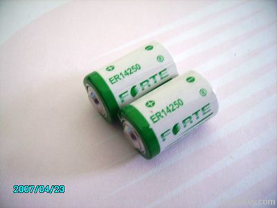 1/2aa lithium battery ER14250 3.6V 1.2AH