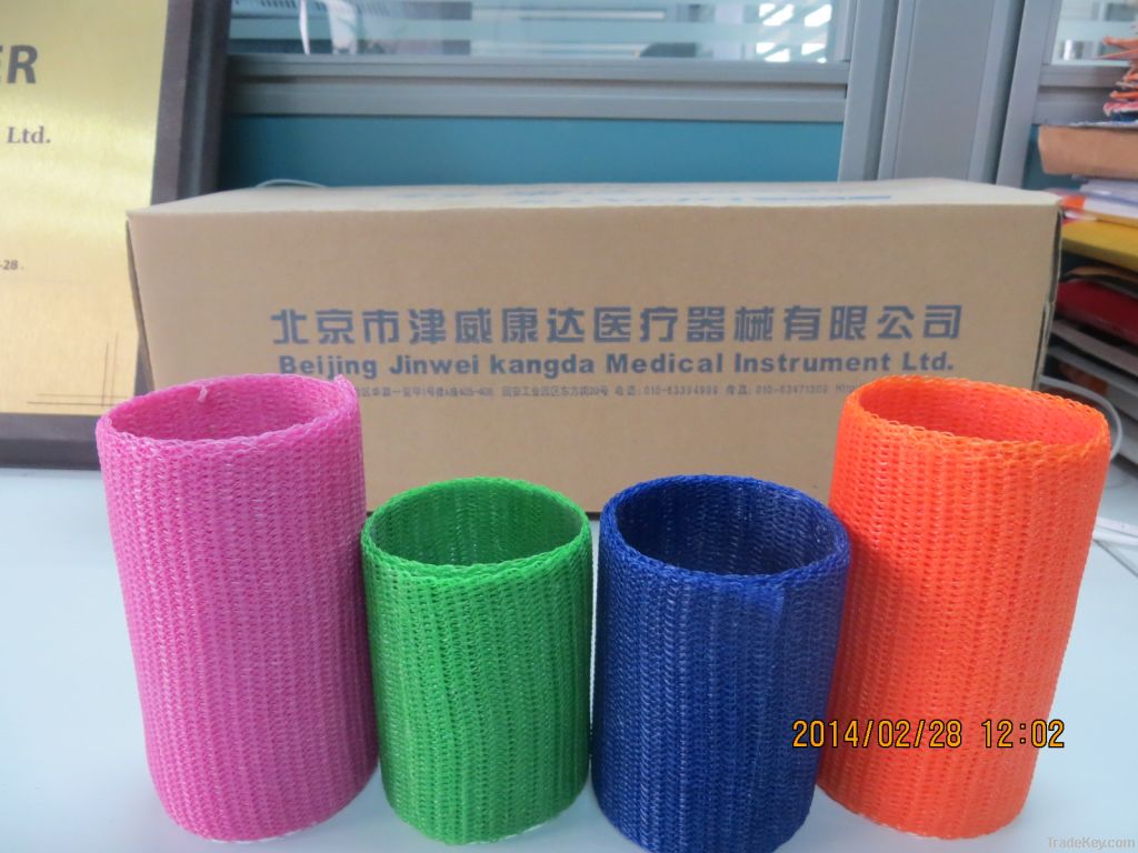 Polyester cotton casting bandage