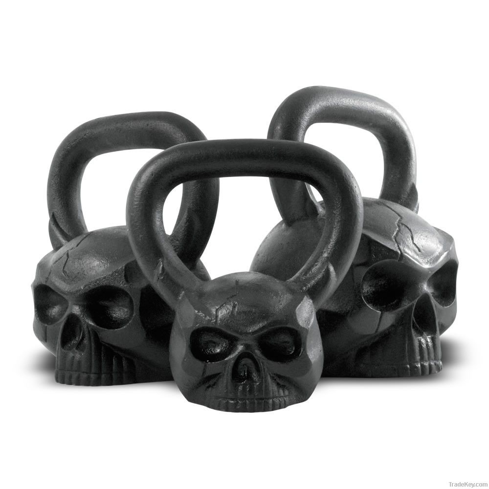 black cast iron kettlebells