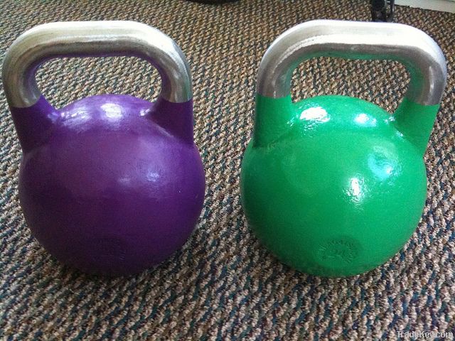 black cast iron kettlebells