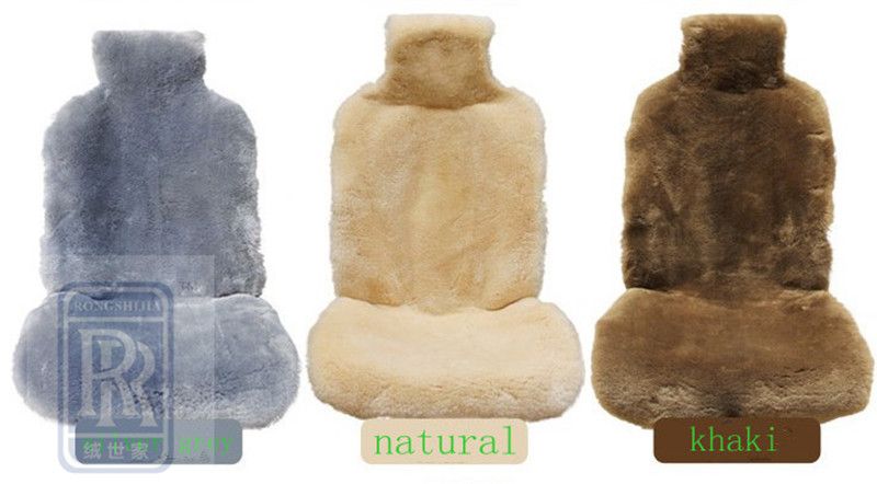 Universal Type Genuine Australian Sheepskin Fur Car Seat Covers