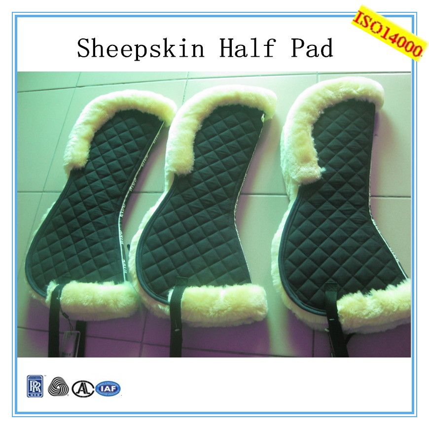 Equestrian Horse Products Sheepskin horse saddle pad