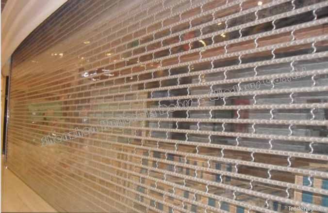 transparent roller shutter