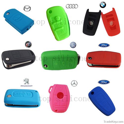 silicone car key cover