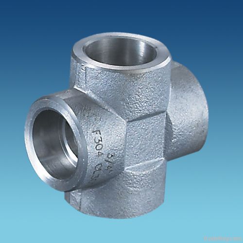 Alloy steel SW Cross Pipe Fitting for Pipeline Project