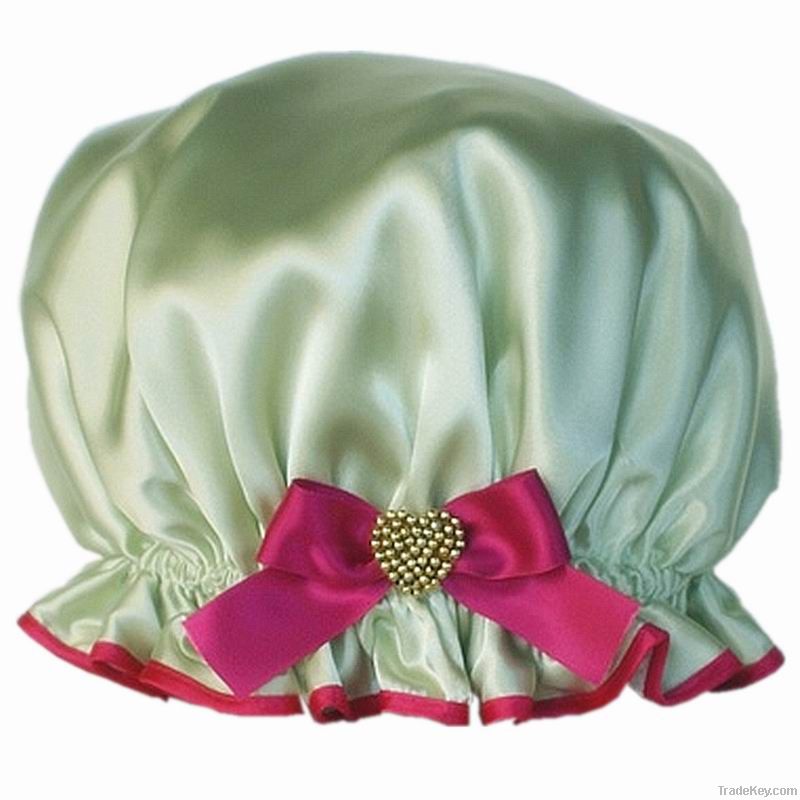 shower cap, hair cap, shower ear caps, children shower cap, designer show