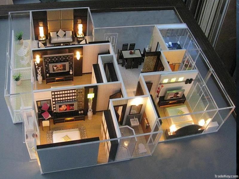 Miniature Architectural Model Making_Interior Model