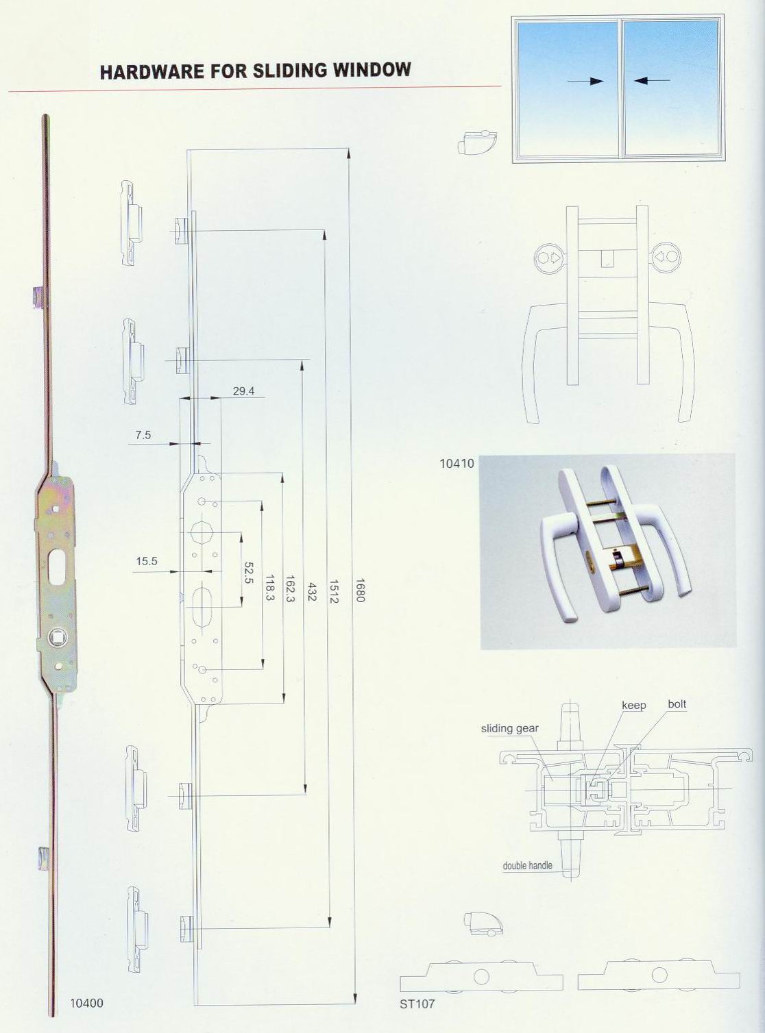 Hardware for PVC Window &amp; Door