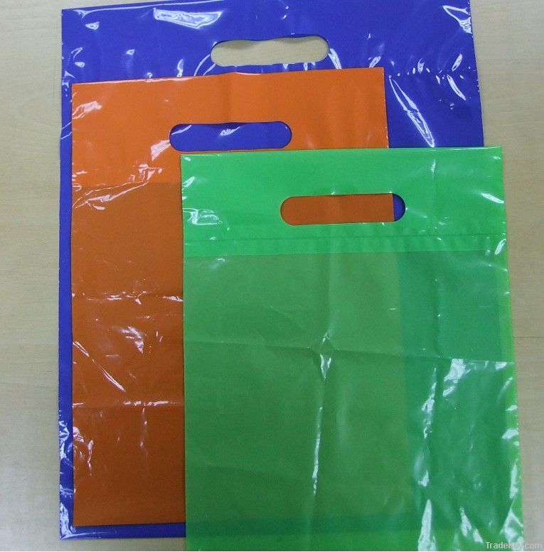 die cut handle bags