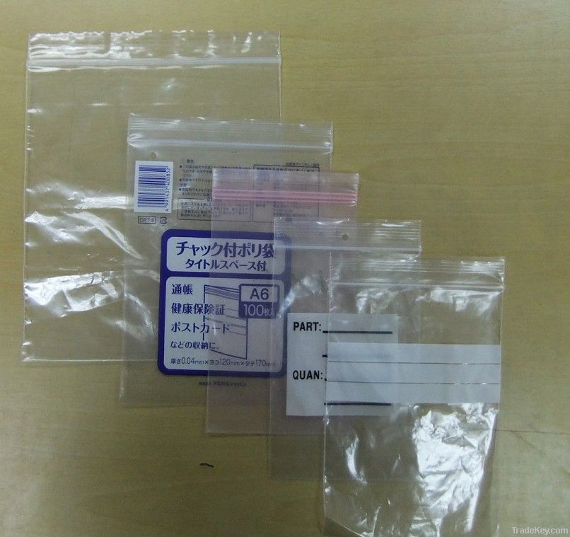 zipper bags