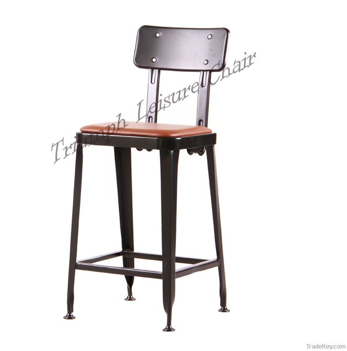 Classic Modern Industrial Chair Made of Steel