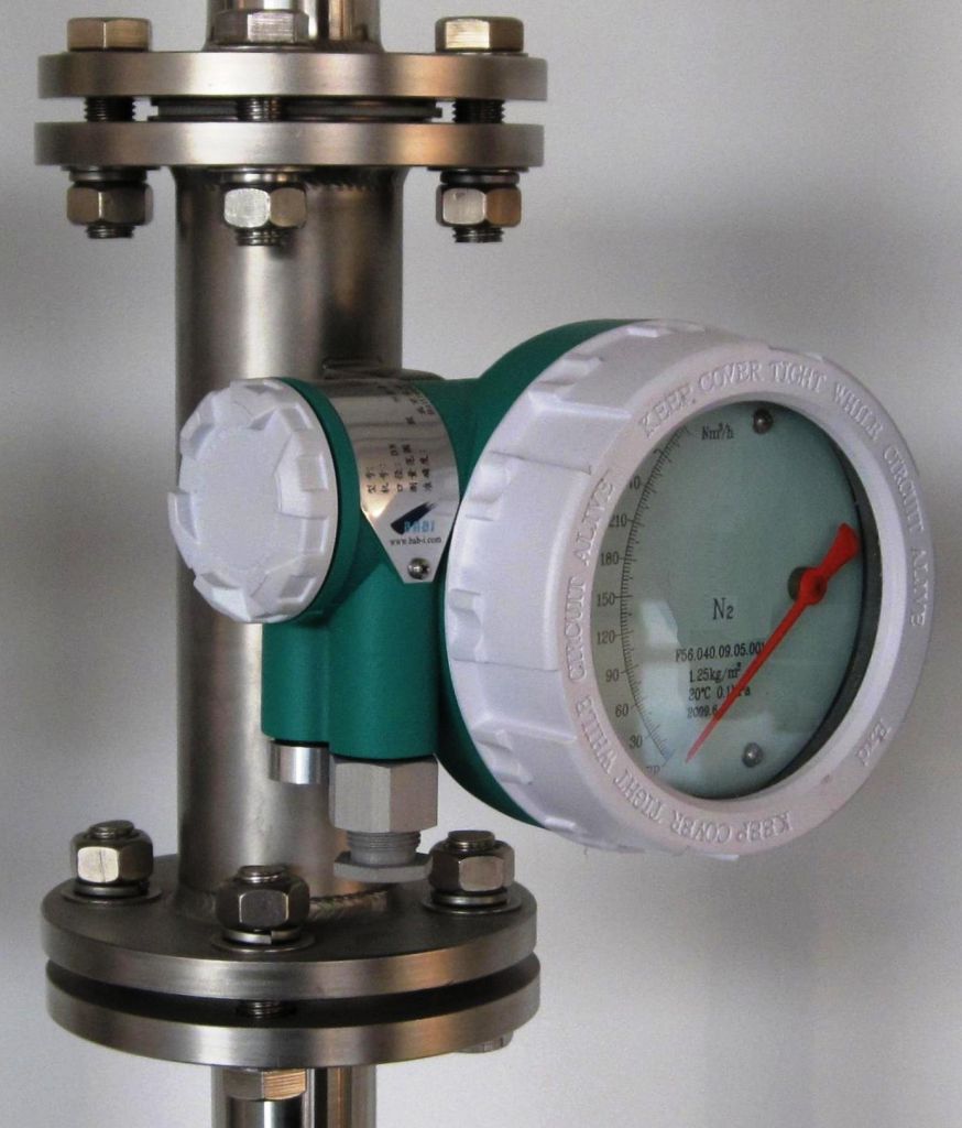 Metal Tube variable area flow meter