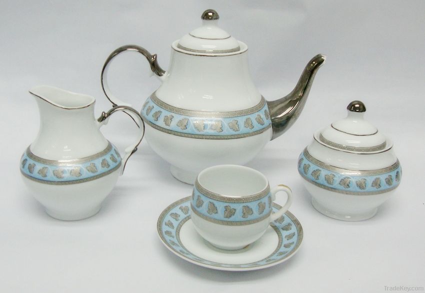 15pcs porcelain tea set