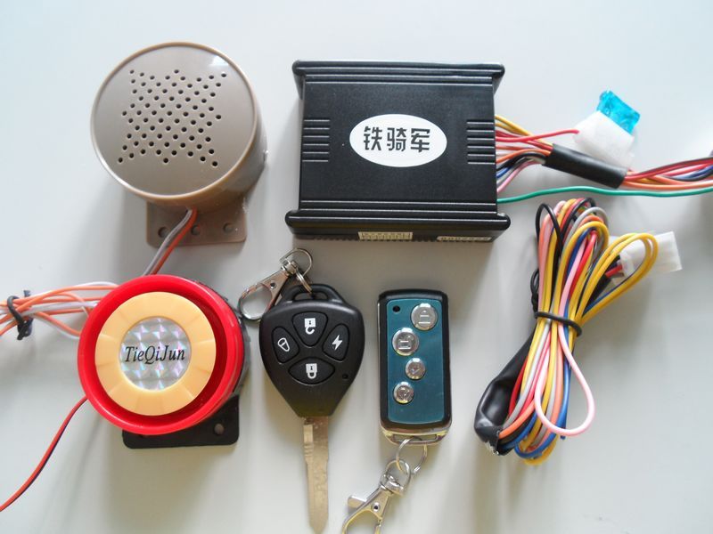 12V water-proof motorcycle alarm system MT898 with voice warning