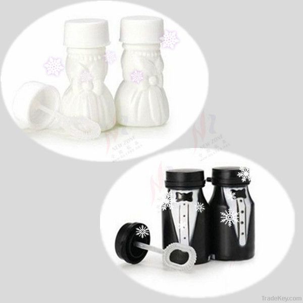 Wedding dress gown bottle bubble water(bride)