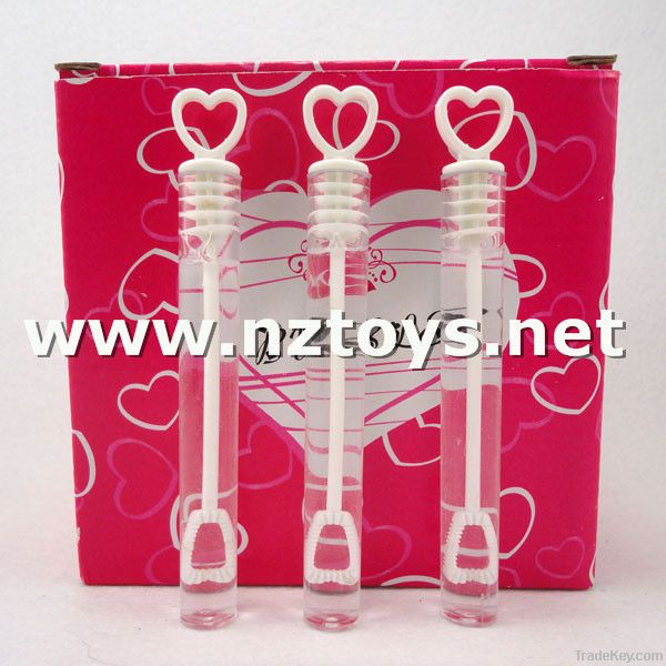 Wedding hallow heart tube bubble water