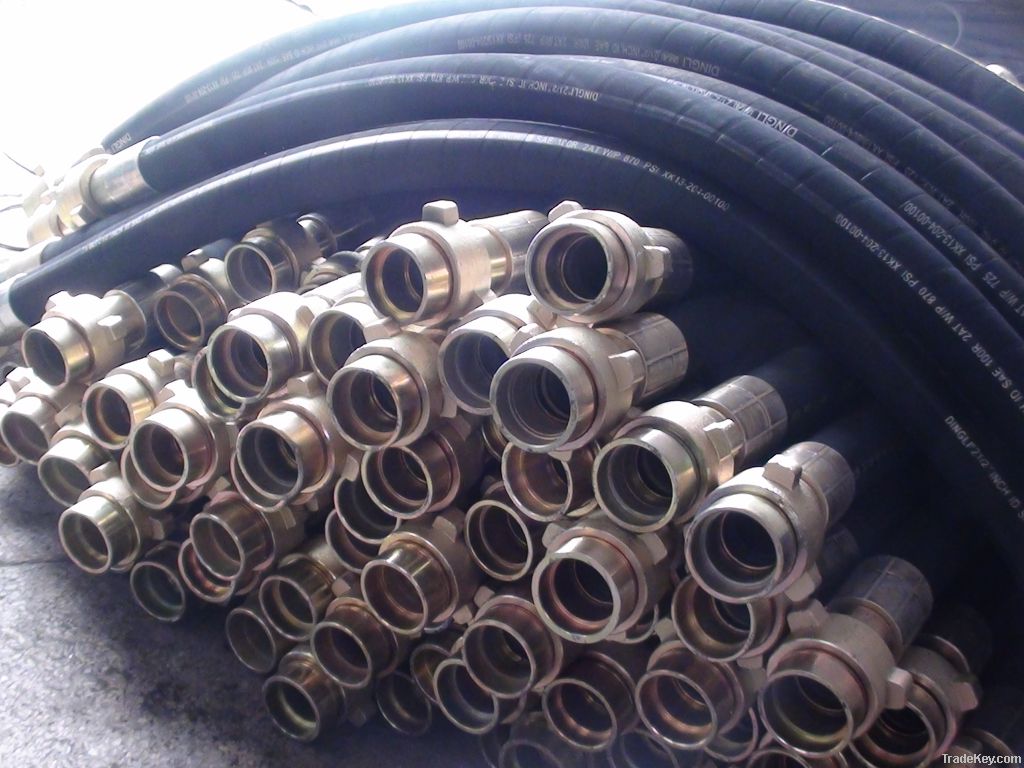 Rotary drilling hose