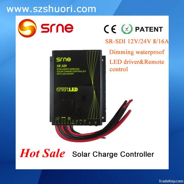 dimming solar charge controller with remote control function SR-SDI