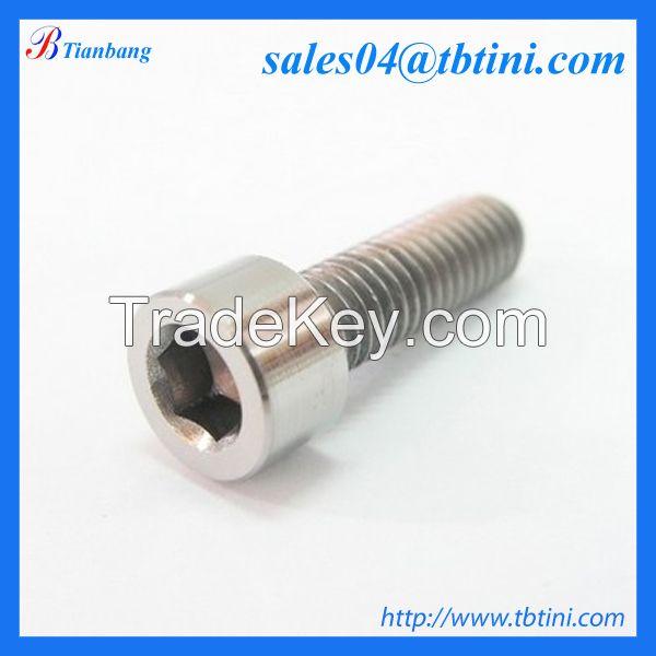 Baoji tianbang Produce GR5 Ti6Al4V Titanium Allen Key Bolts