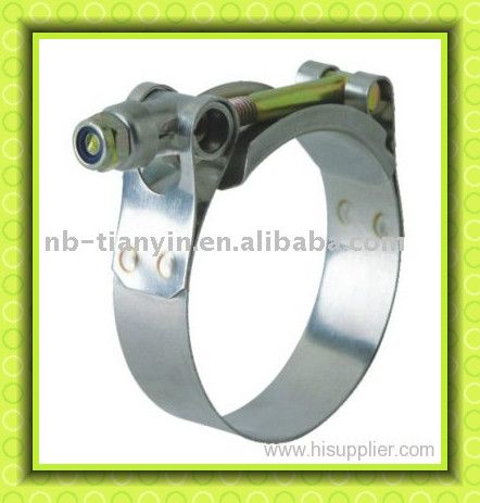 T bolt hose clamps