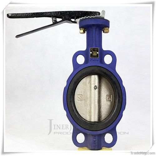 Handle butterfly valve